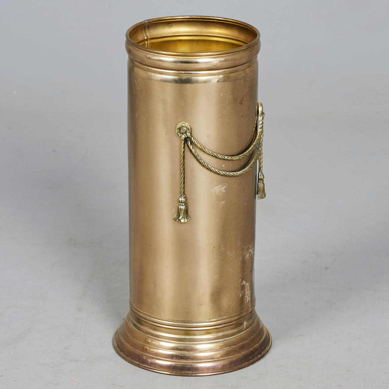 Paraplystativ, messing, 1950'erne.