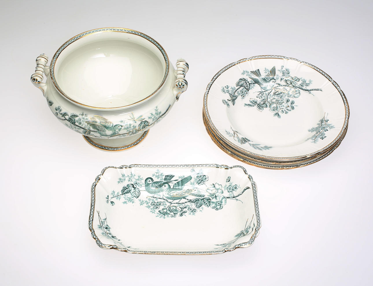 PORSLIN, Wexiö guld, Gustavsberg.