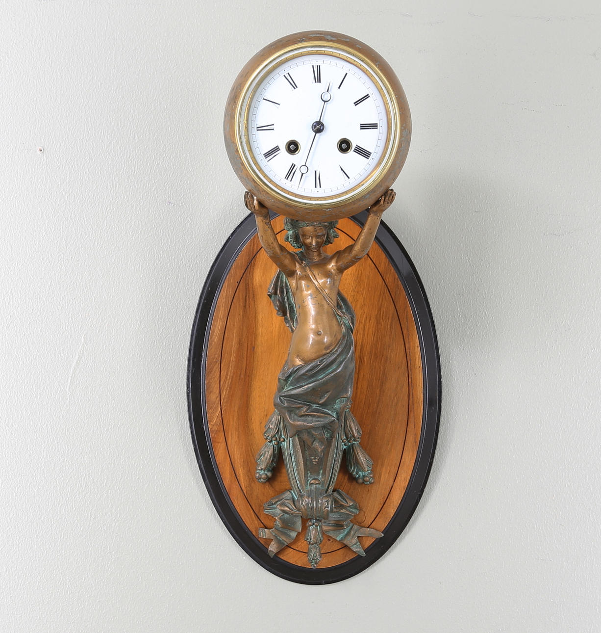 VÄGGKLOCKA, Art deco, 1920-tal.