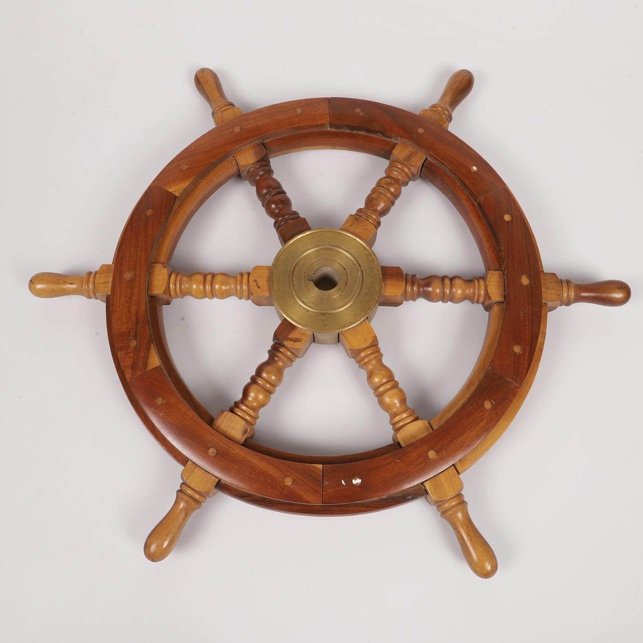 BÅTRATT, teak/mässing.