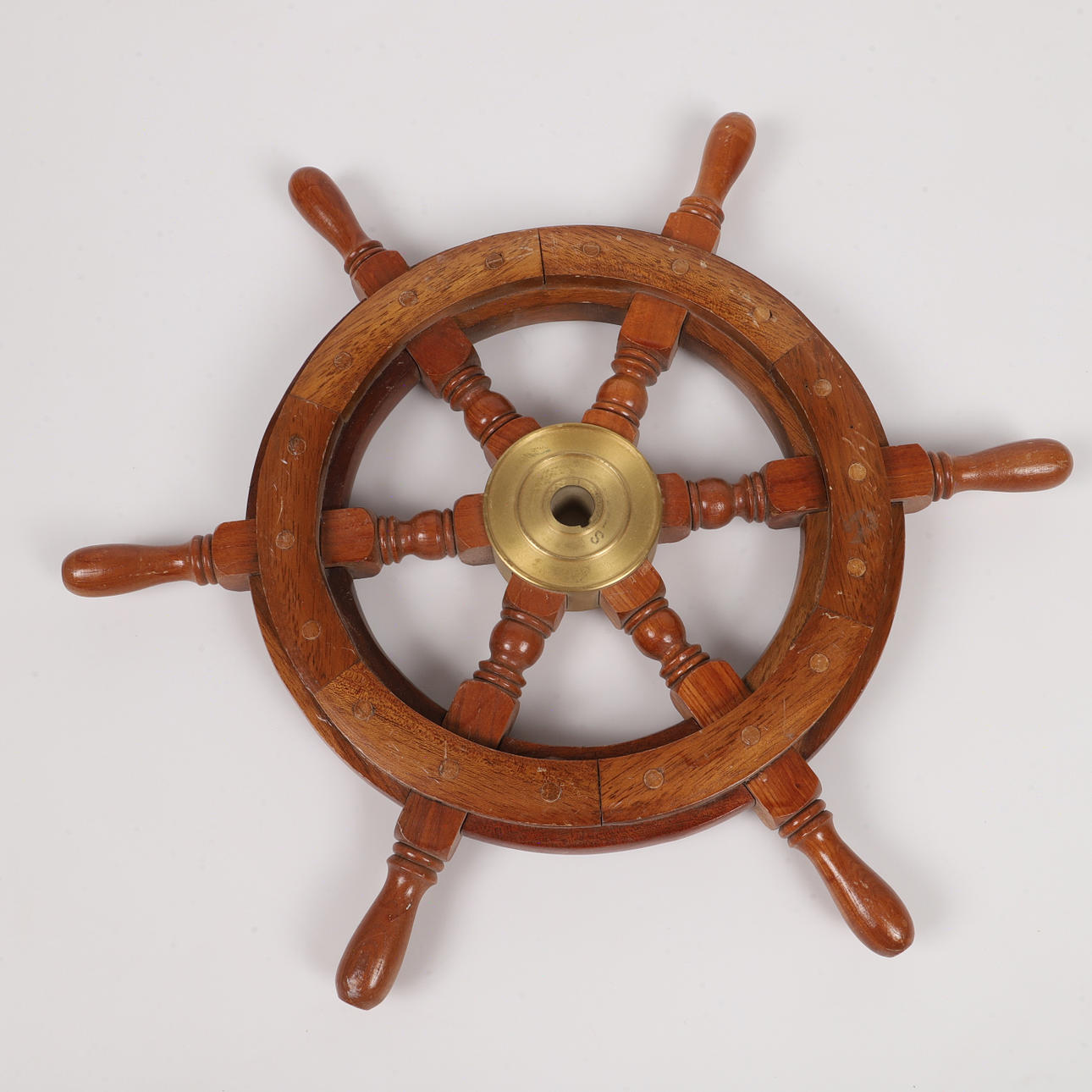 BÅTRATT, teak/mässing.