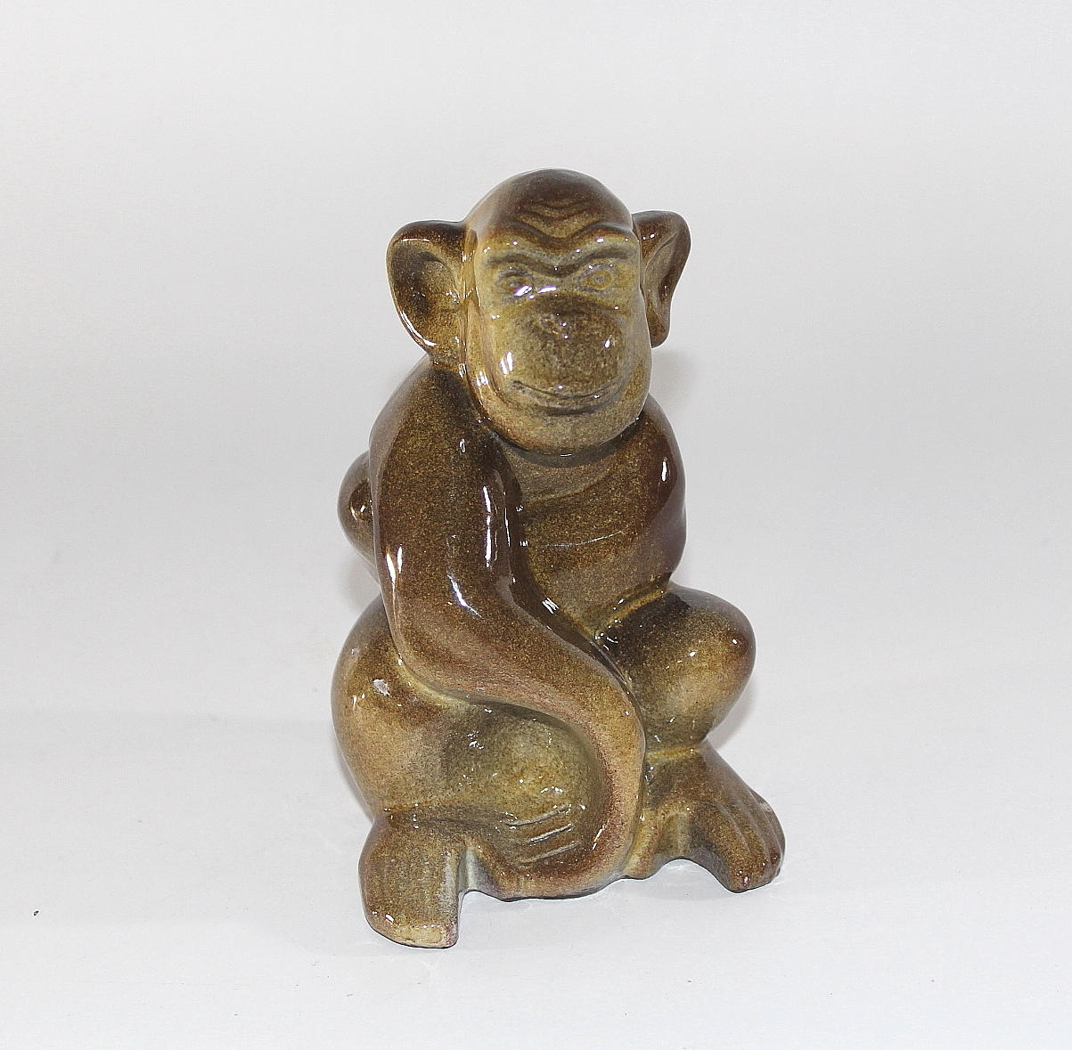 FIGURIN, keramik, apa, Upsala/Ekeby, Marie Simmulsson.