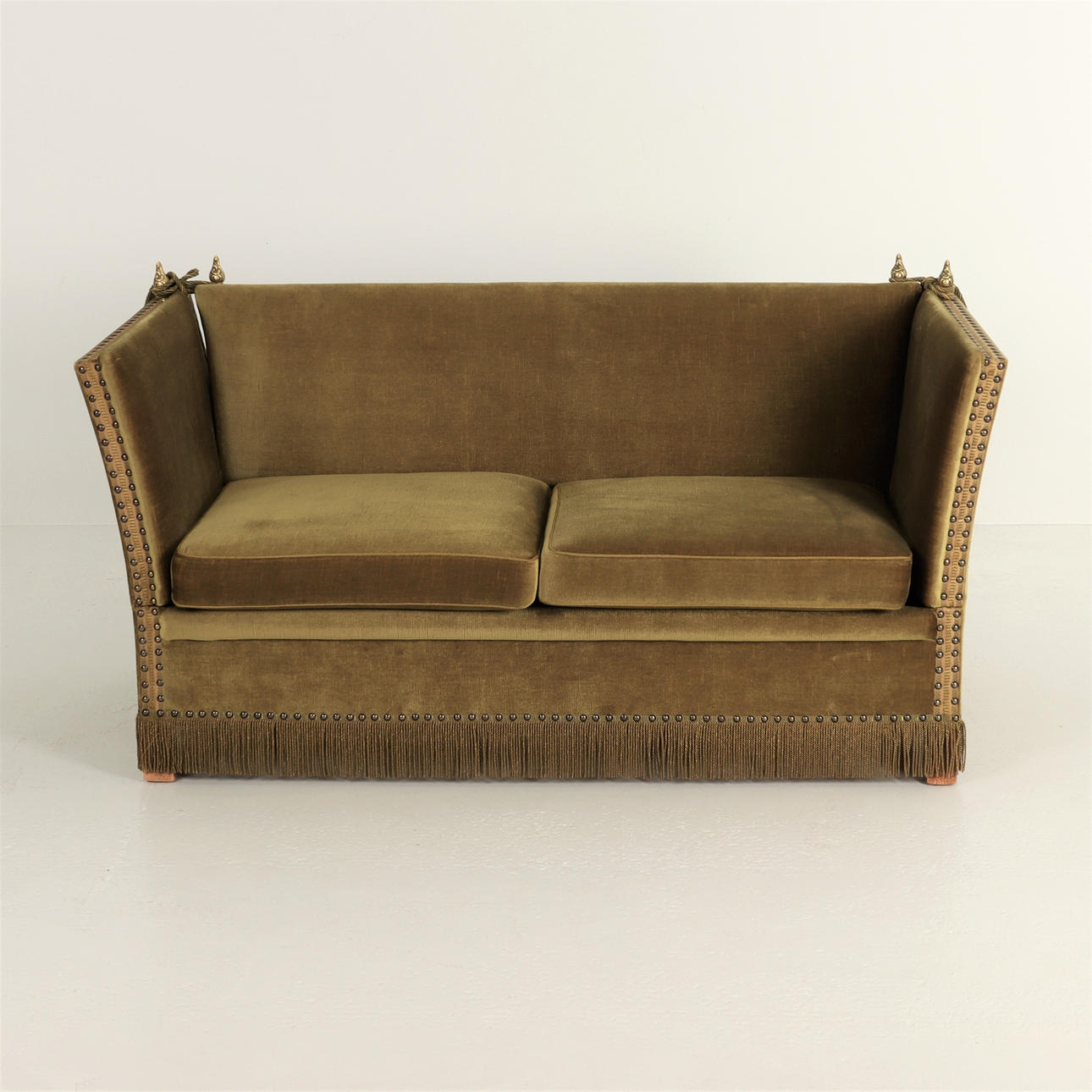 SOFA, "Knole sofa", 2-seater, 1940s.