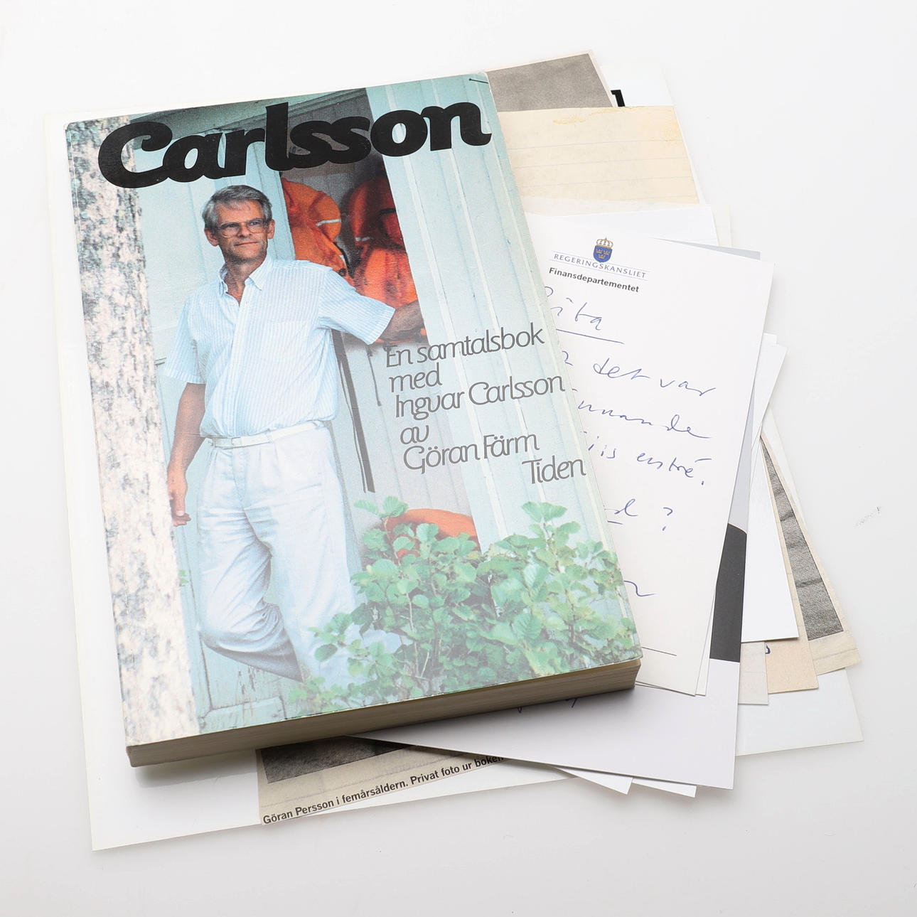 AUTOGRAPH. 12 Swedish politicians.