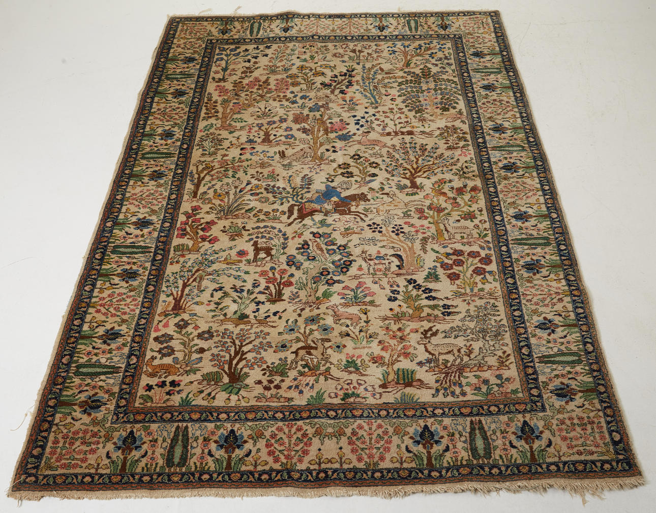 ALFOMBRA, oriental, siglo XX, 263 x 170 cm aprox.