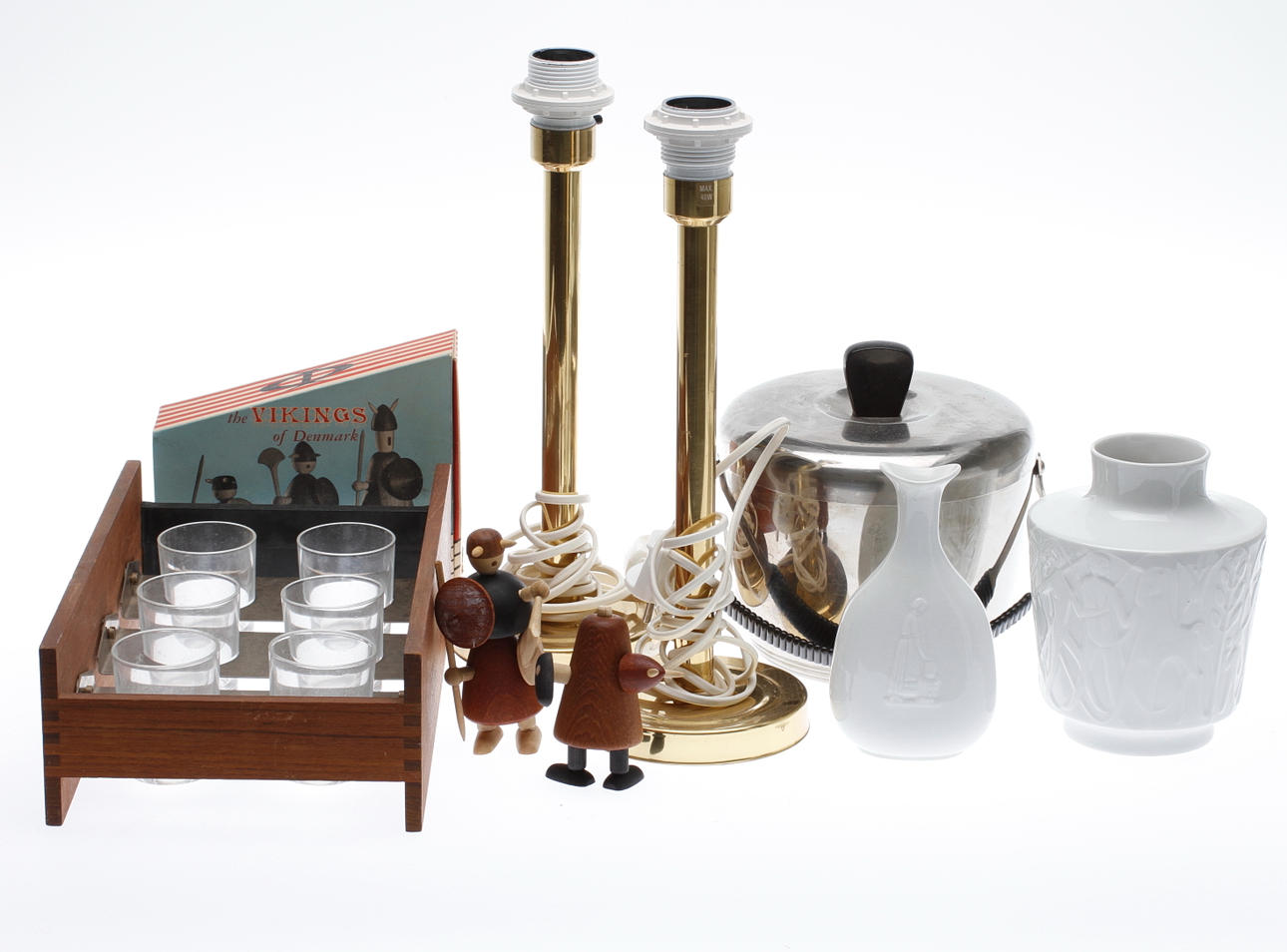 PARTI DIVERSE, 7 delar, bl.a. Gunnar Nylund, Jacob Jensen.