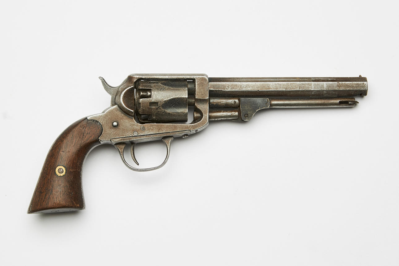REVOLVER BLOCK, americano, bolsillo Union Arms Co, calibre .31. Armas y ...