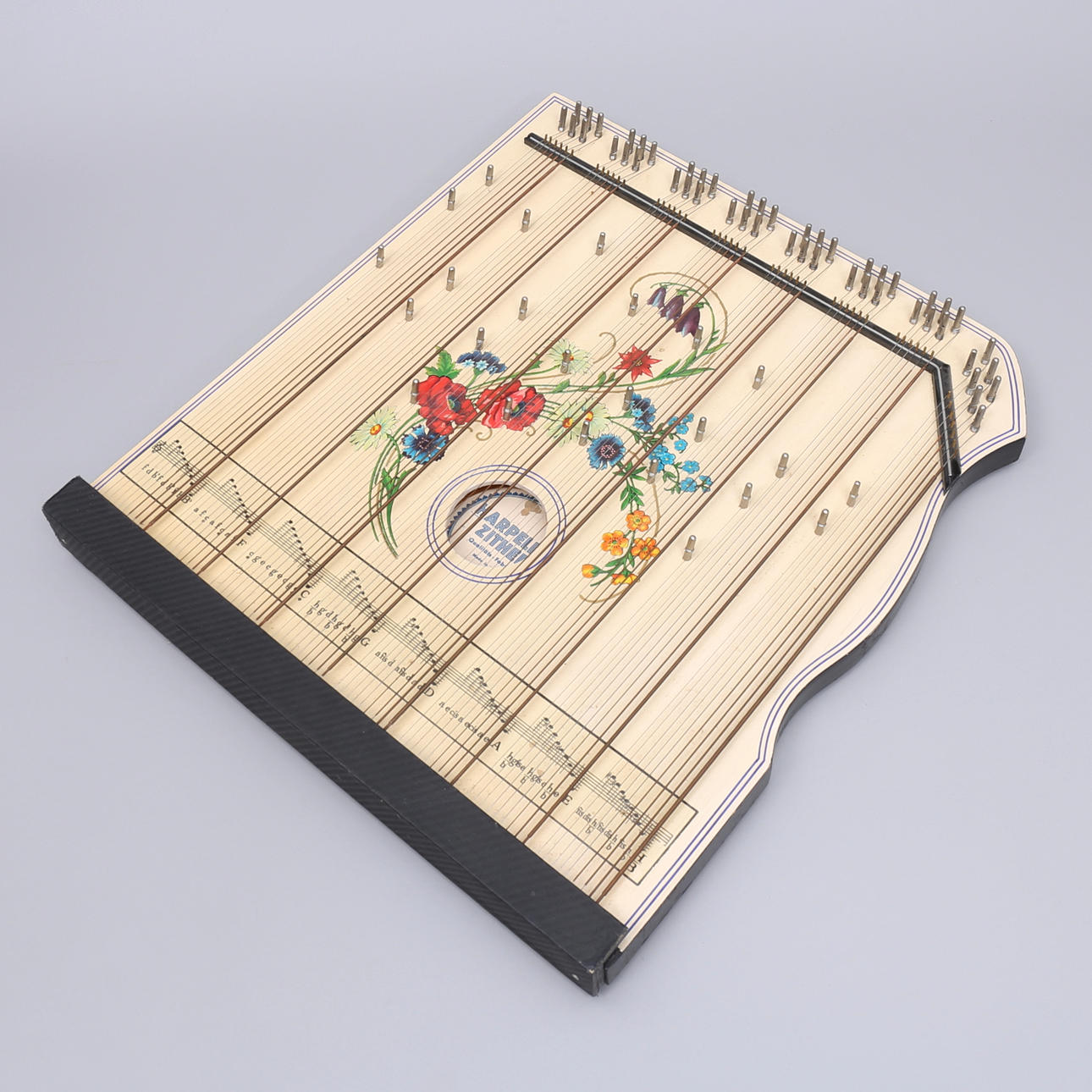 CITTRA, Harpeleik Zither, GDR.