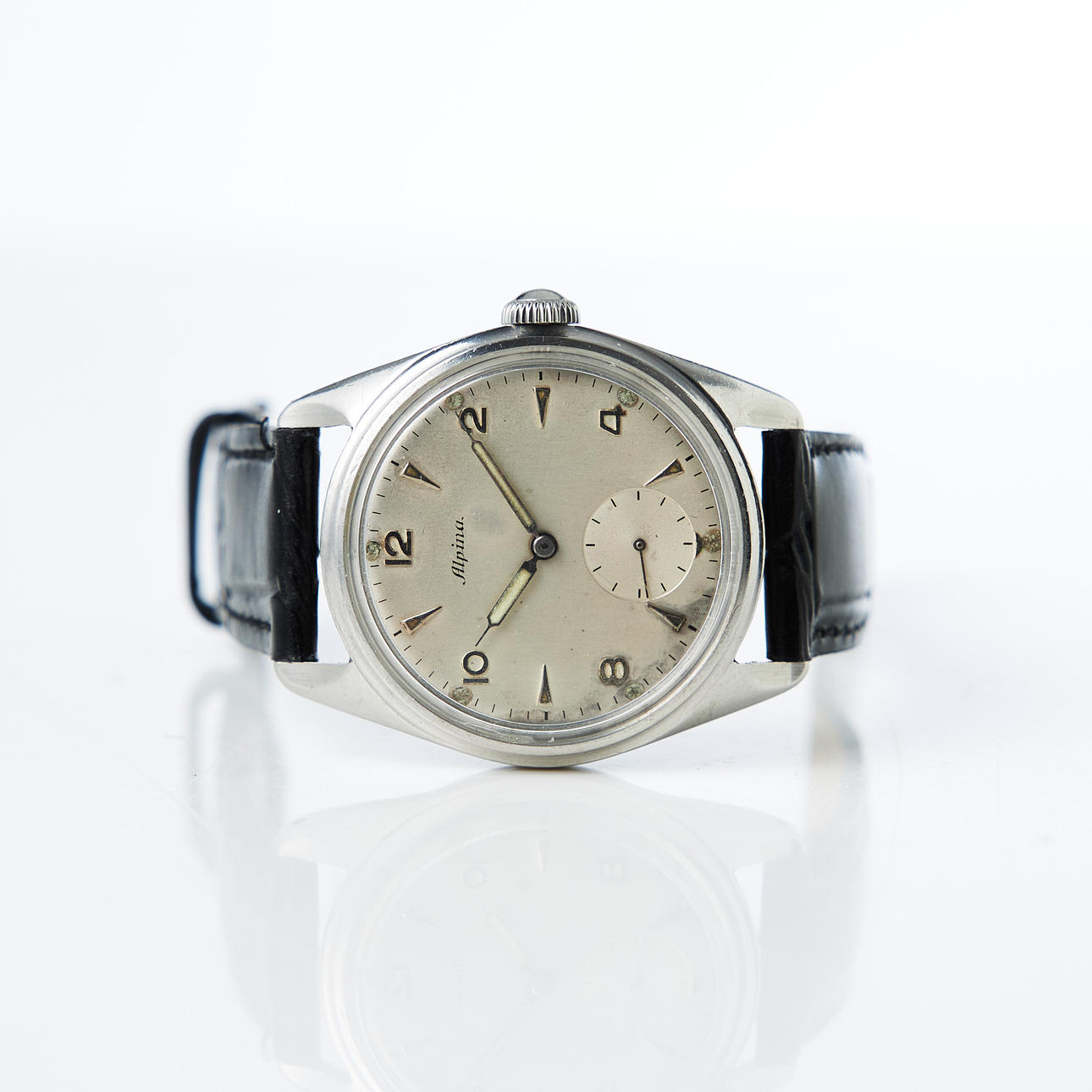 ALPINA, wristwatch, steel.