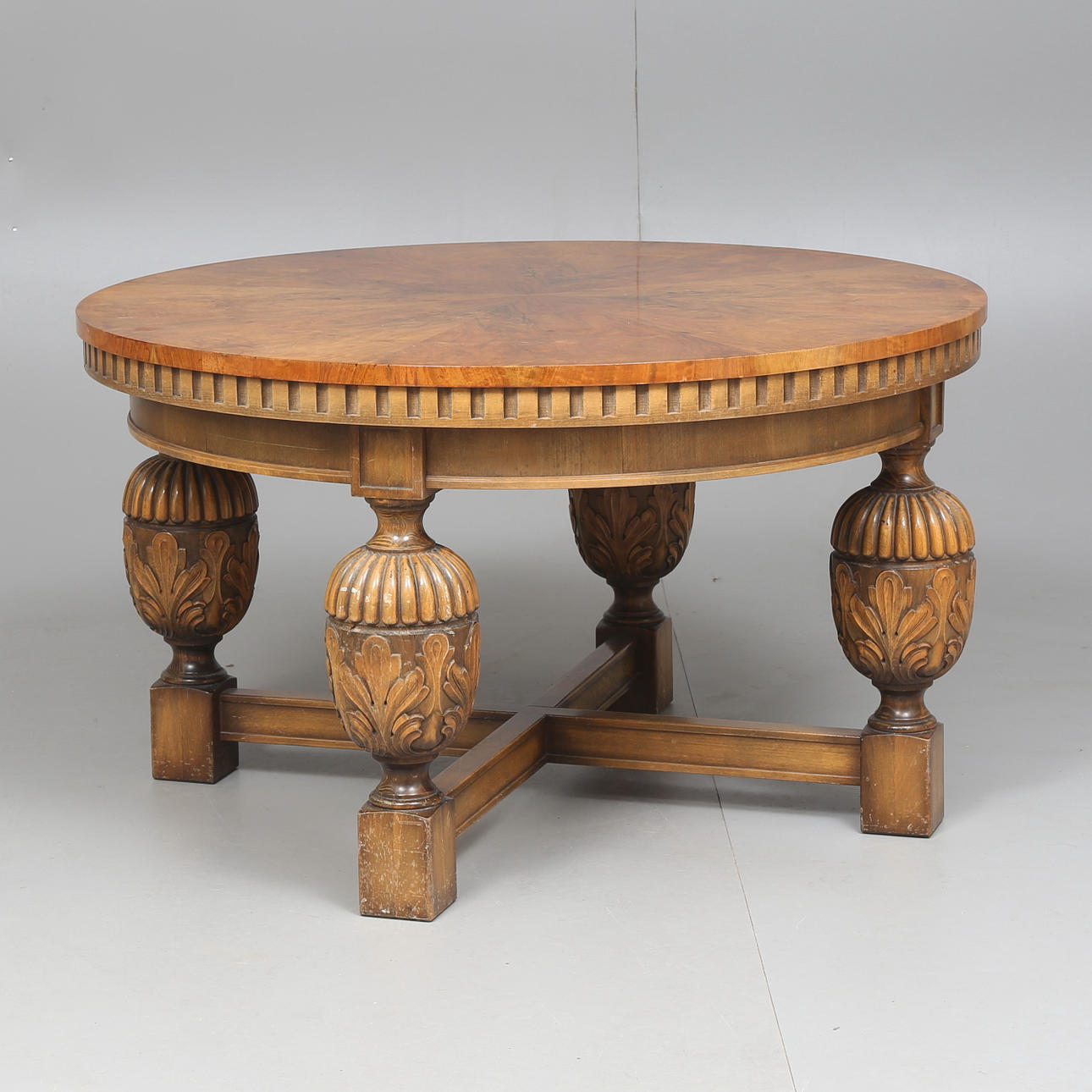 SOFFBORD, ek, art deco, 1920/30 tal.