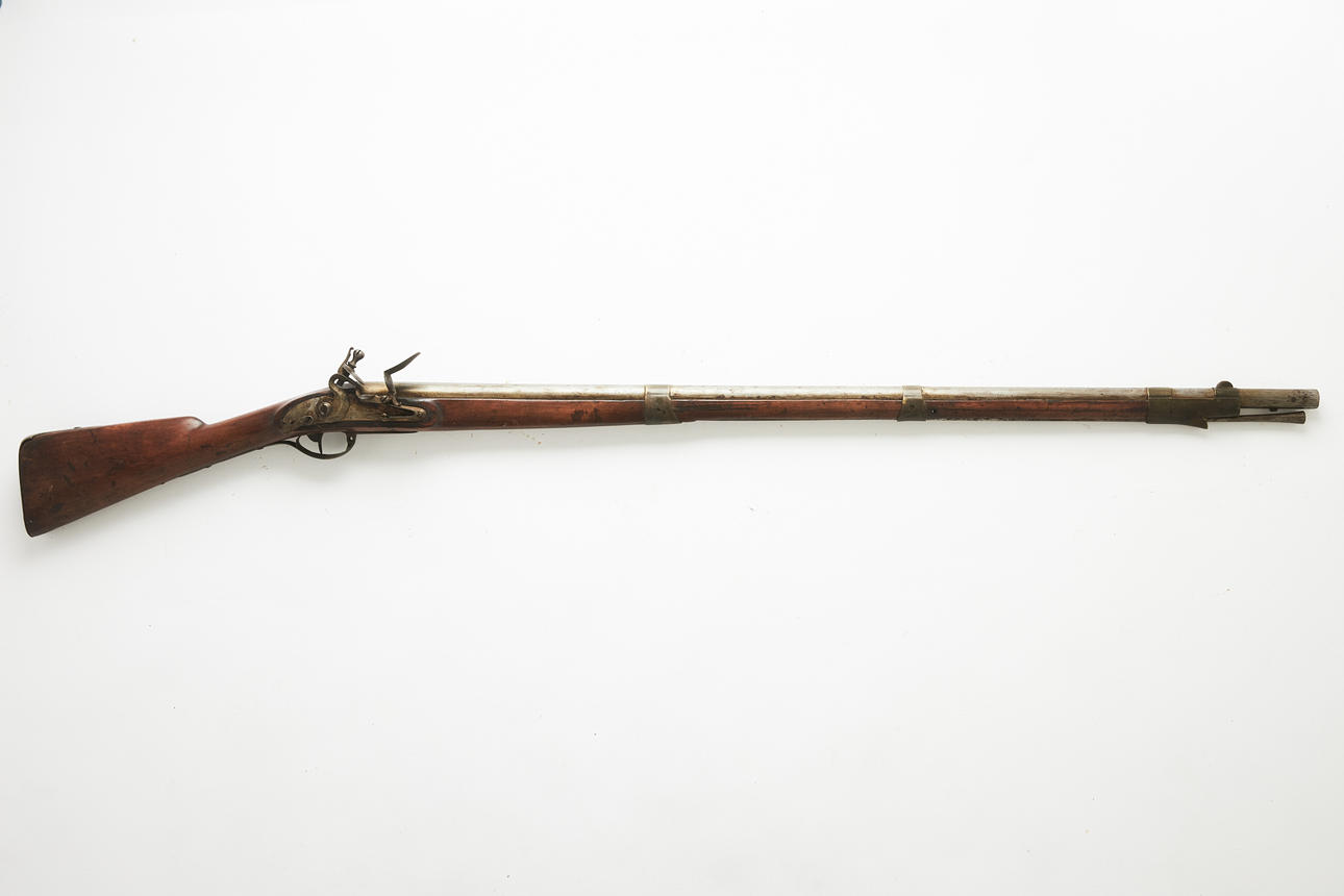 Fusil de pedernal, sueco, m/1775.