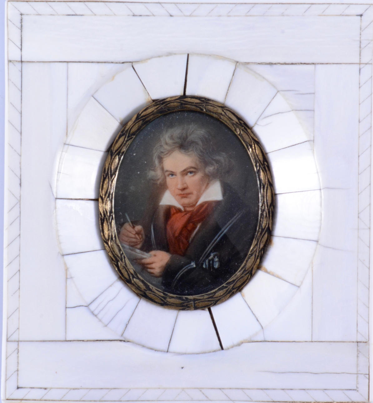 MINIATYRMÅLNING I BENRAM.