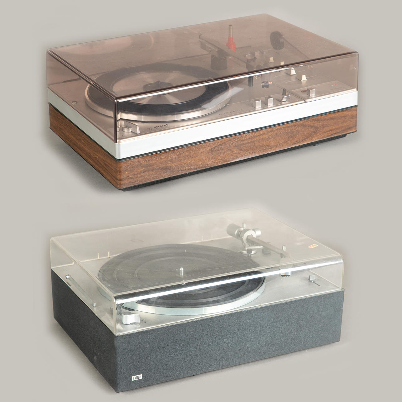 Tocadiscos Braun PS 1000 y tocadiscos Philips Stereo 660 (2).