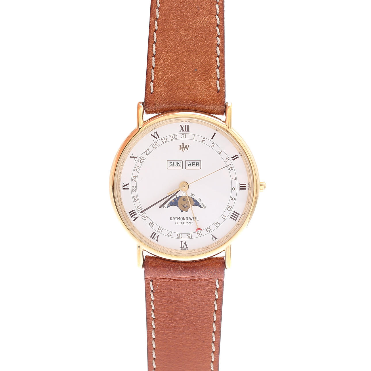 BRACELET WATCH, Raymond Weil, quartz, plated.