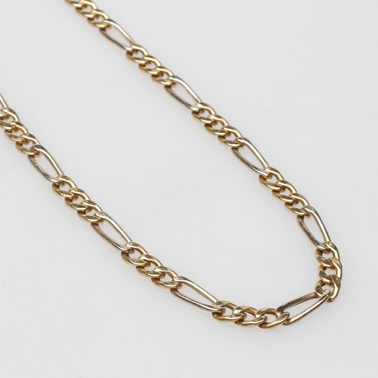 HALSKEDJA FIGARO, 18k guld, vikt ca 10,4 gr.