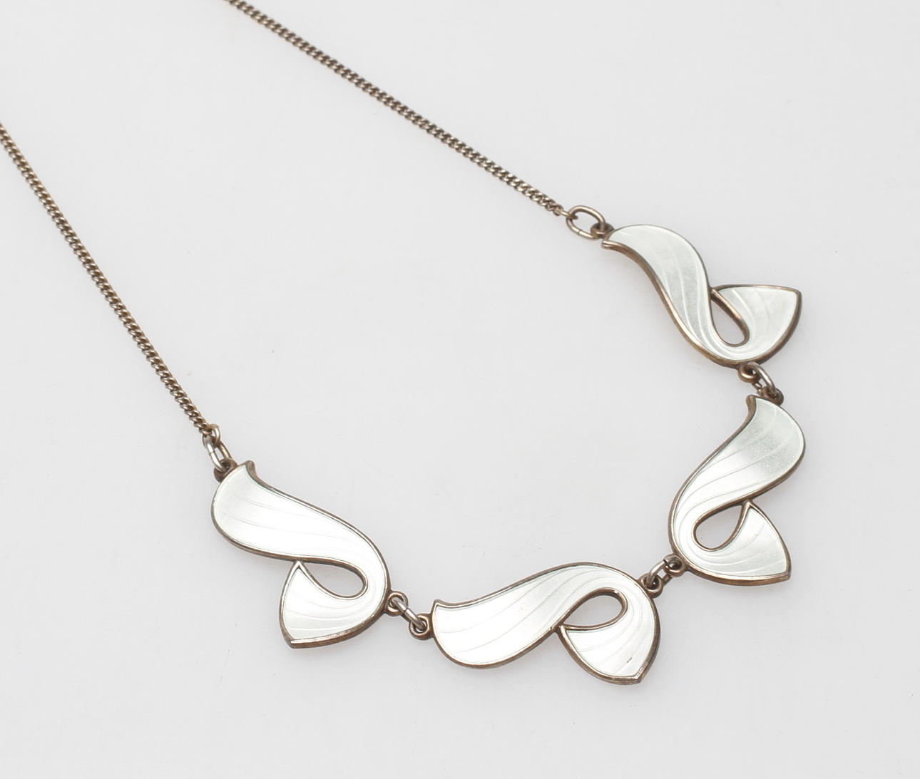 HALSBAND, silver, Norge.