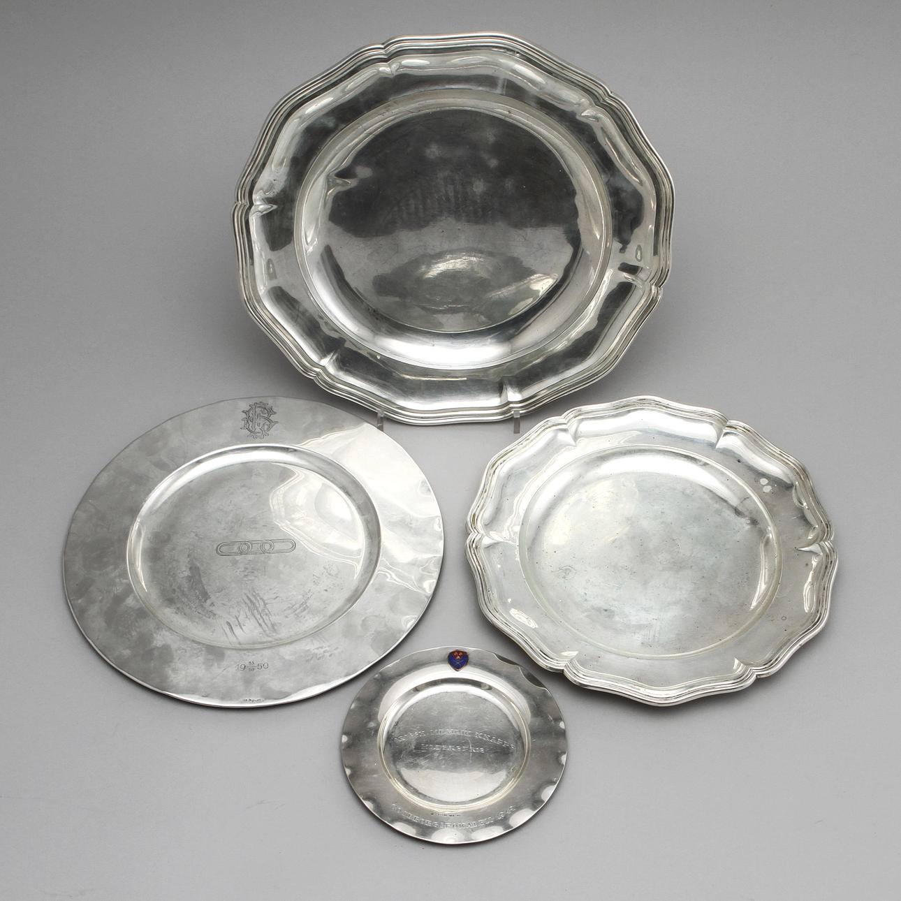 FAT, 4 st, silver, Vikt 1.060 gram.