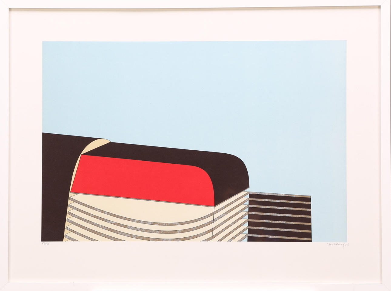 STEN EKLUND. färglitografi 75/150, signerad Sten Eklund -06.