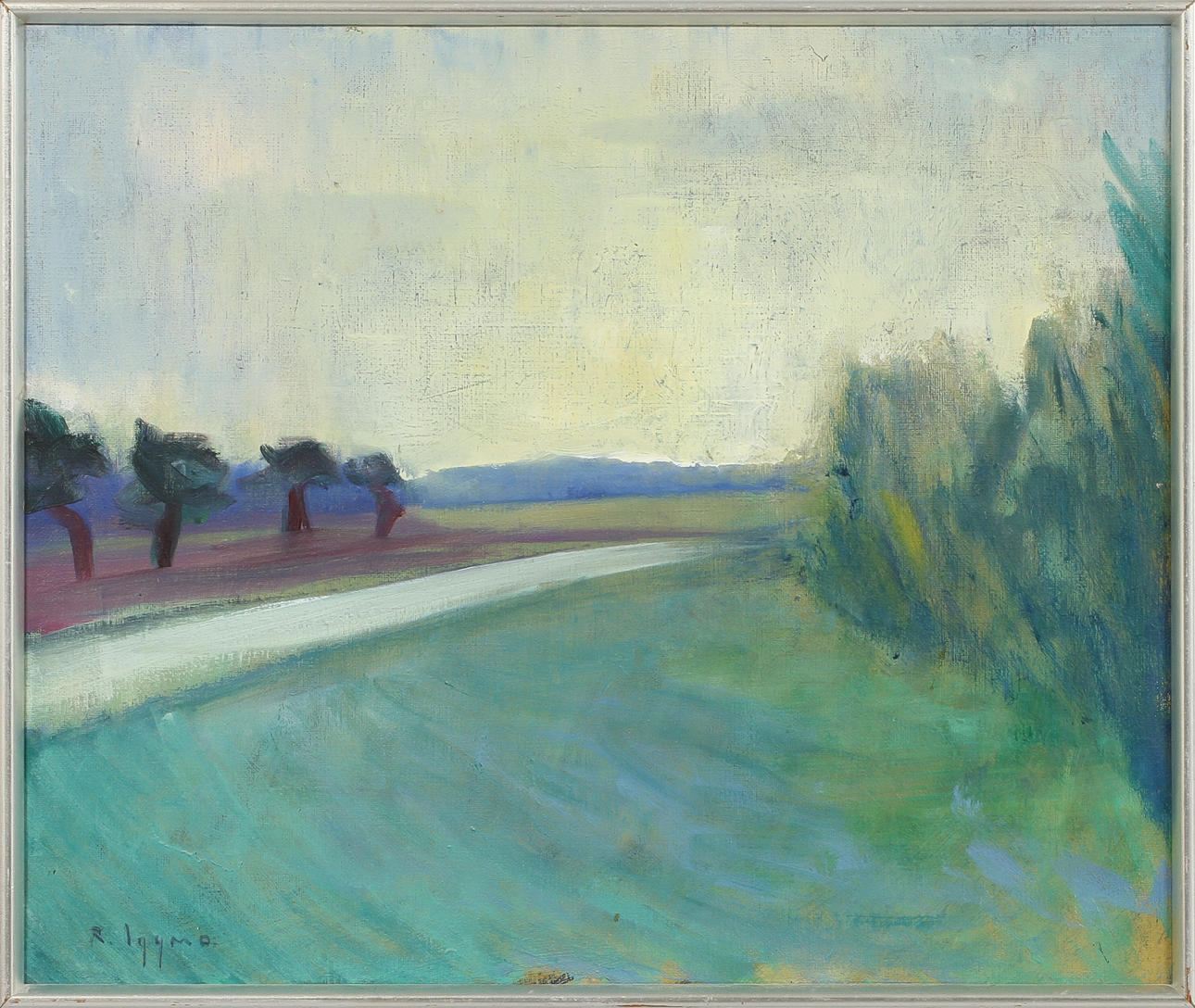 ROLF IGGMO BERGENDORFF. Landskap, olja på duk, sign.