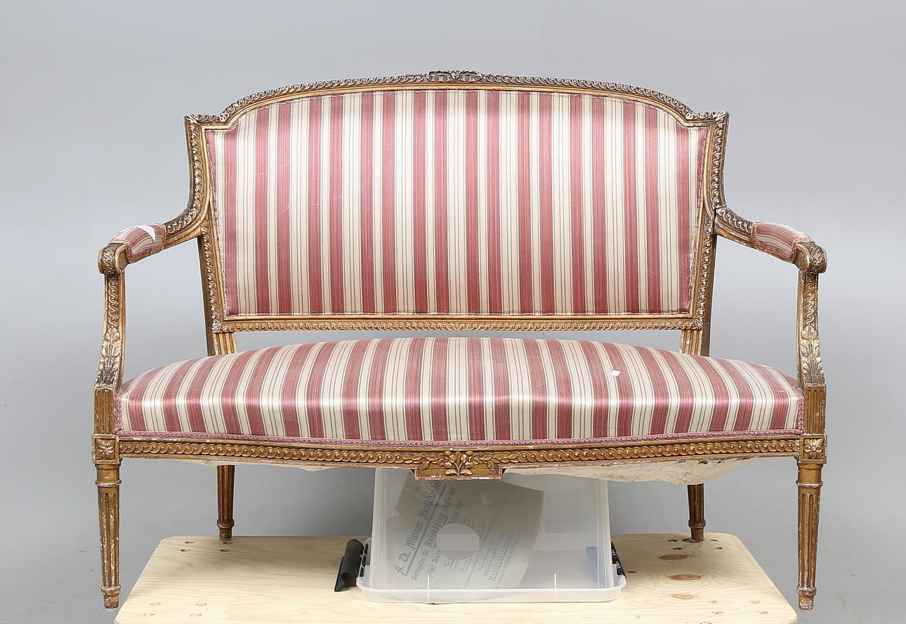 SOFFA, Gustaviansk-stil, 1900-tal.