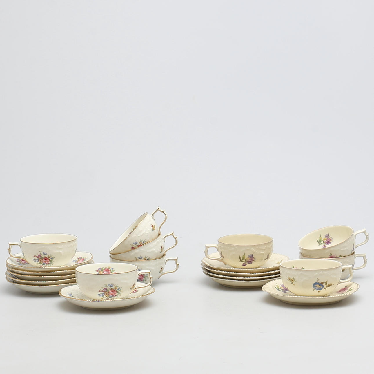 KAFFESERVIS. 20 delar. Porslin. Rosenthal "Sanssouci" Tyskland.