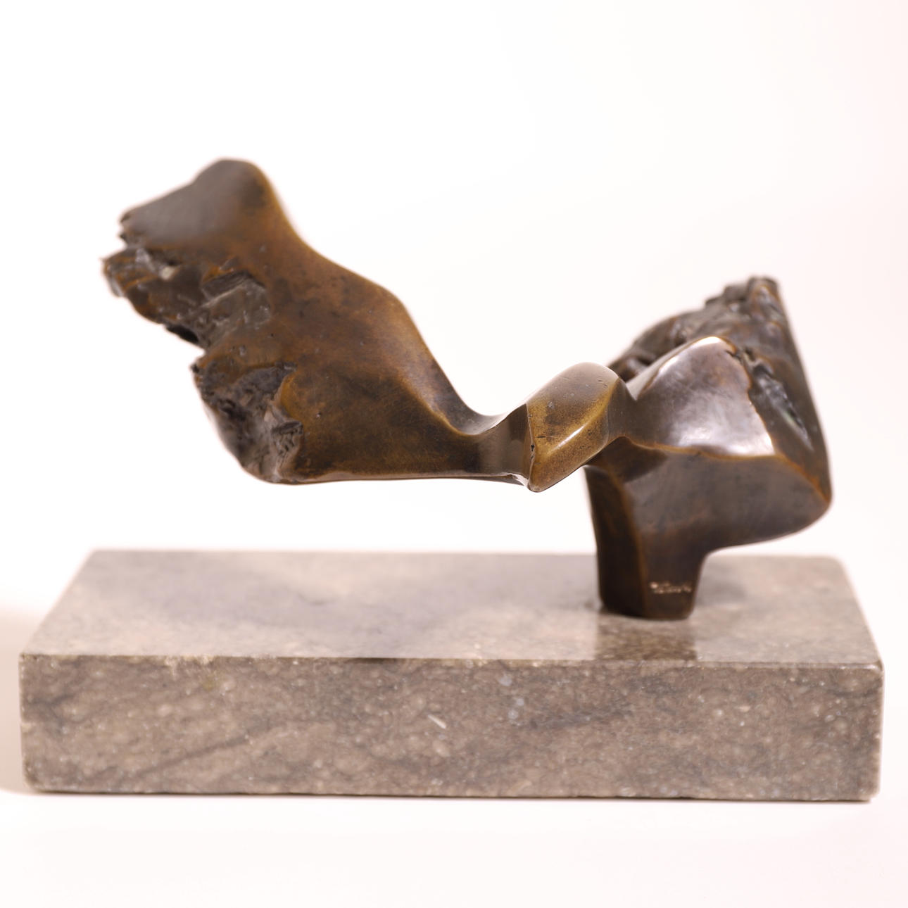 PERE COLL. SIN TÍTULO, bronce sobre mármol.