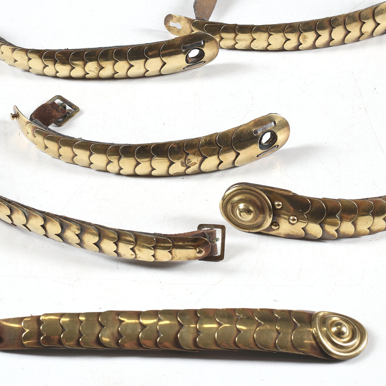 HAKREMMAR, 6 delar, till kask / hjälm.