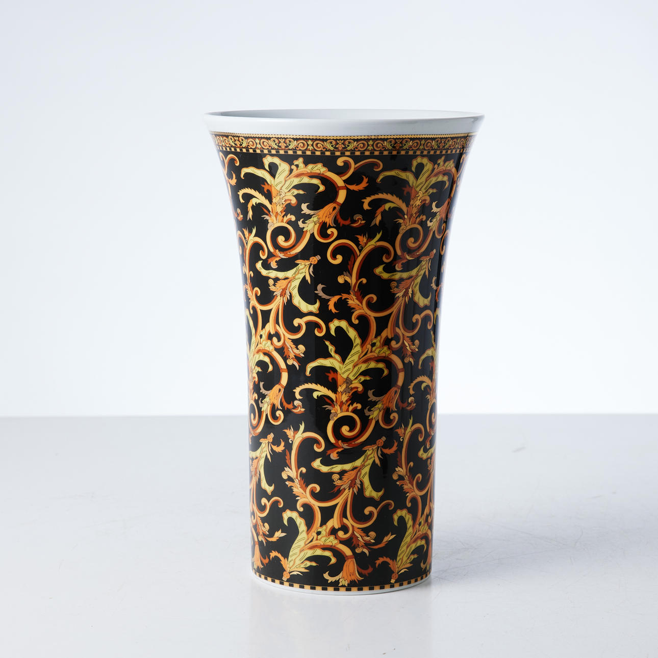 ROSENTHAL, vase, porcelain, Versace, Barocco.