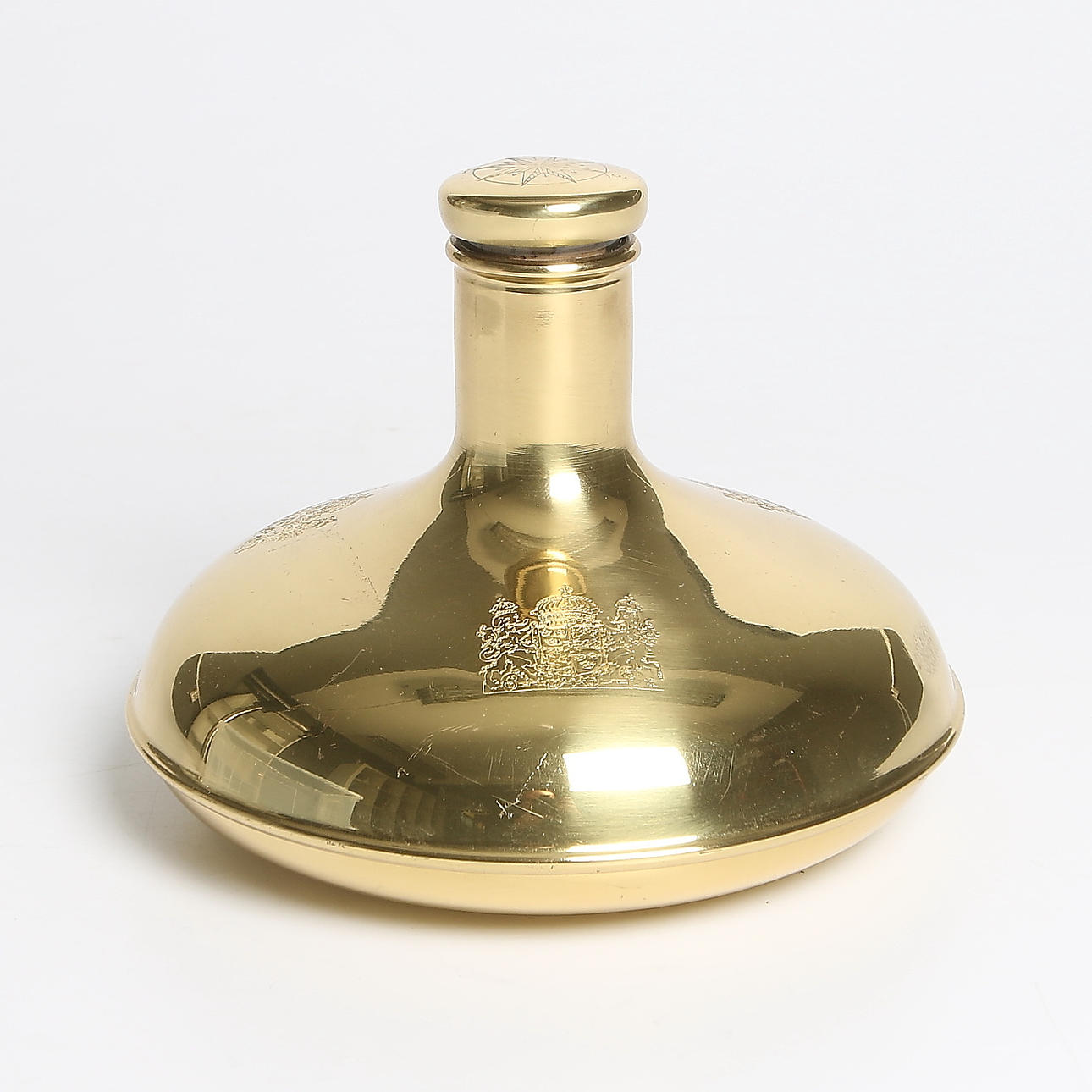 KARAFF, mässing, efter "H.M. Drotting Christinas kaptenskarff".