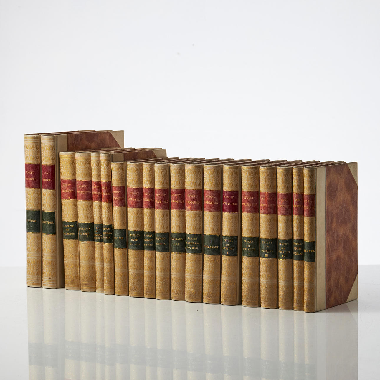 Books by August Strindberg (19).