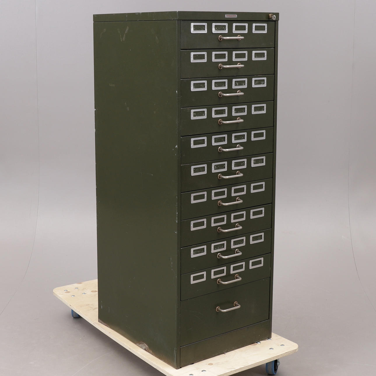 ARKIVSKÅP, metall, 1900-talets mitt.