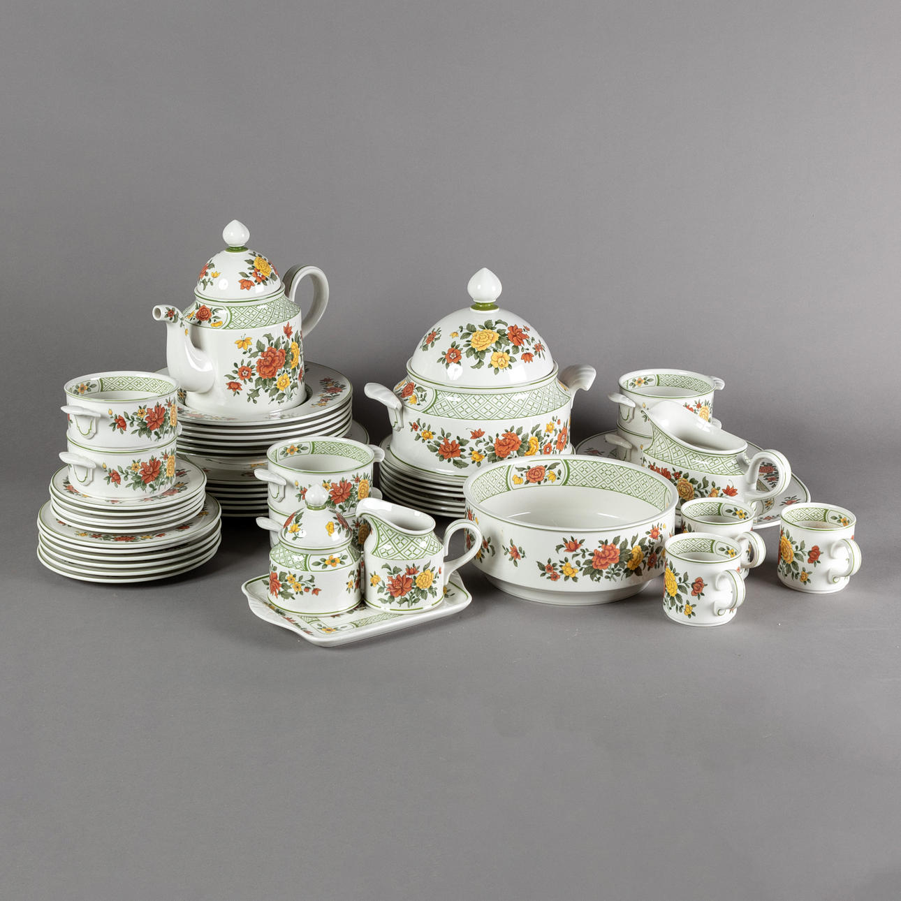 Villeroy & Boch, Summerday, coffee and dinner service, Mettlach