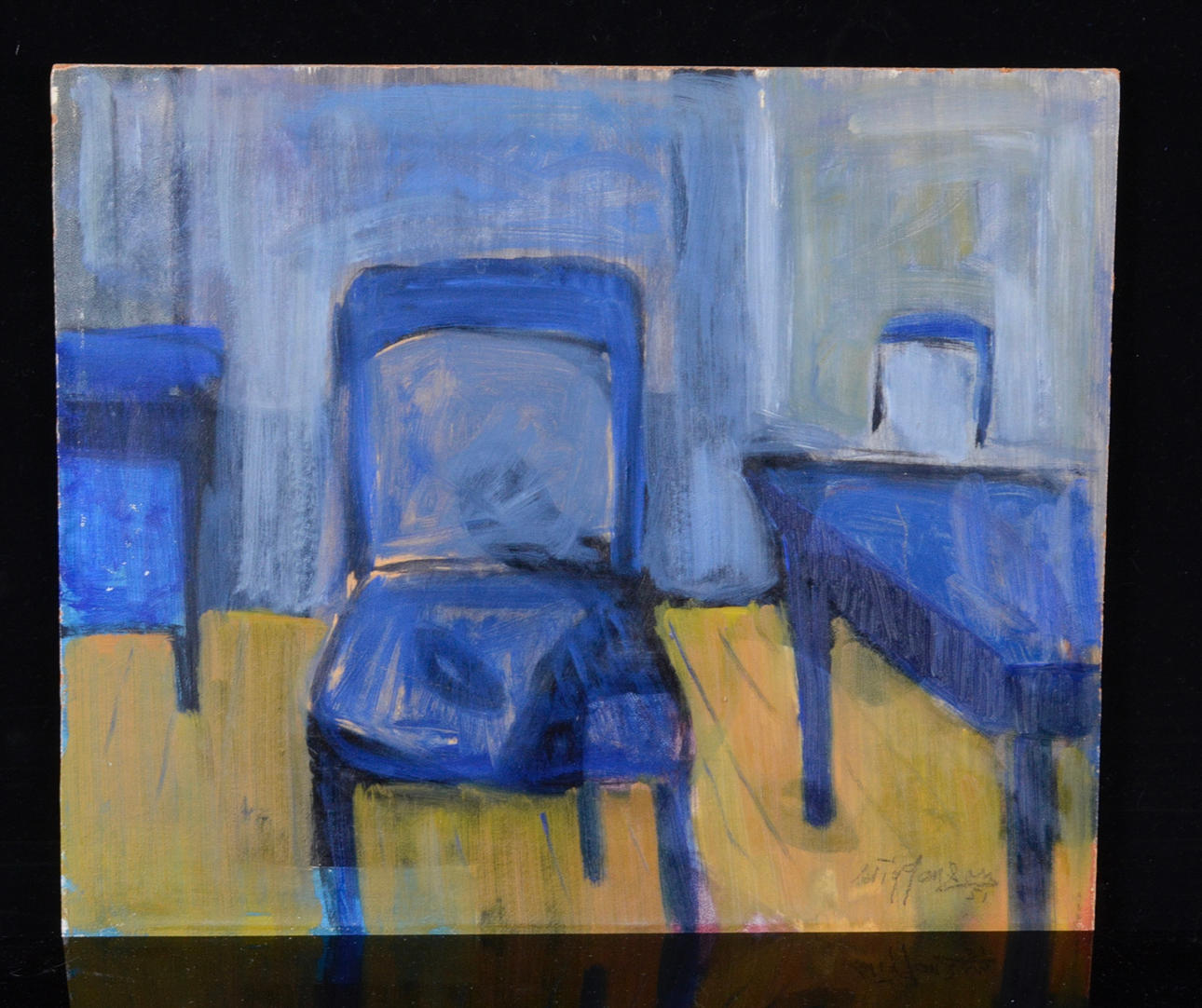 STIG JANSSON. Olja på pannå.