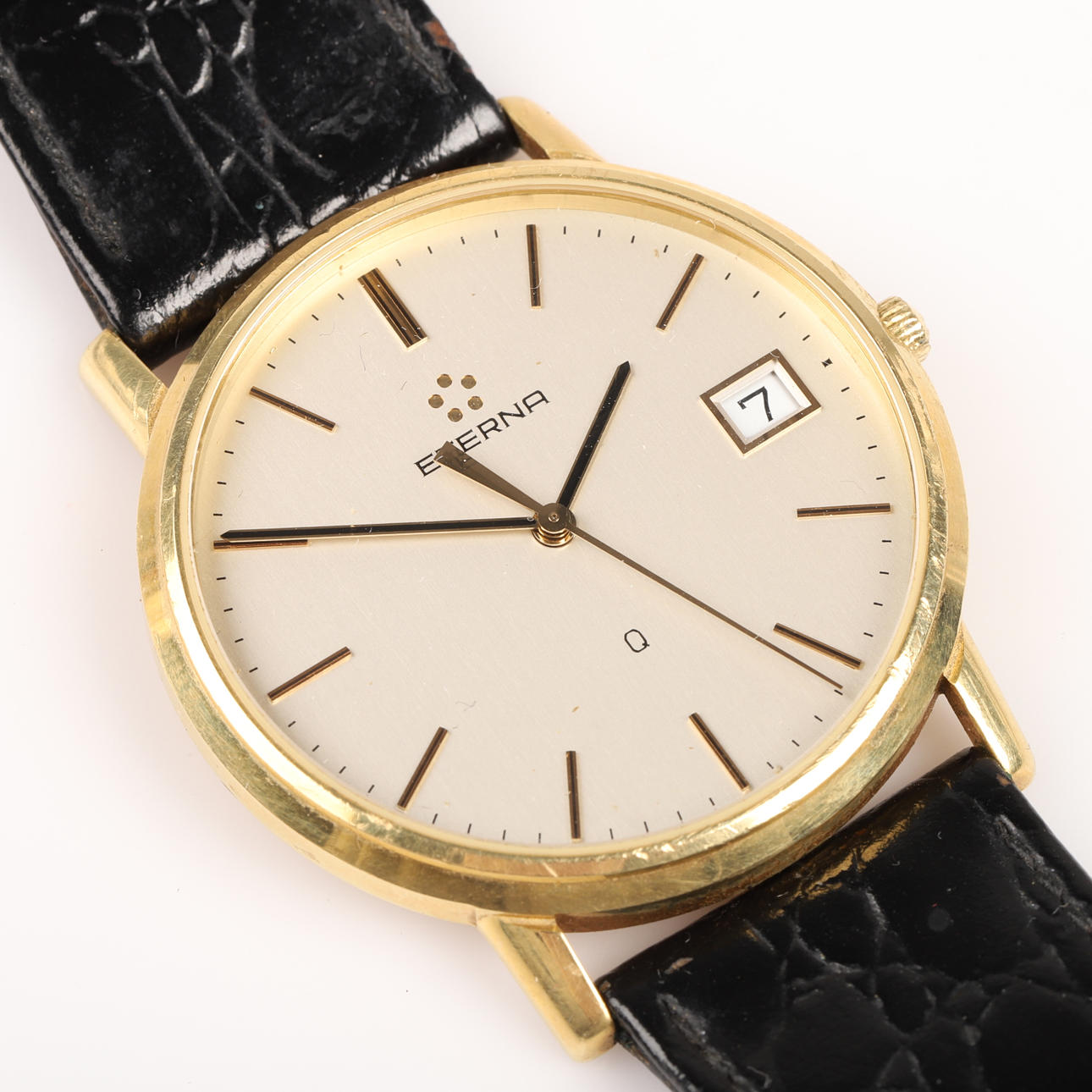 BRACELET WATCH, Eterna quartz,, 18 K gold.