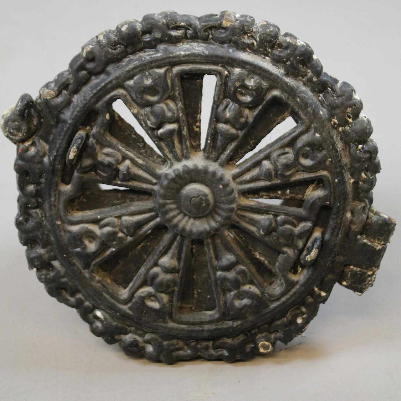 SNURRVENTIL gjutjärn tidigt 1900-tal.