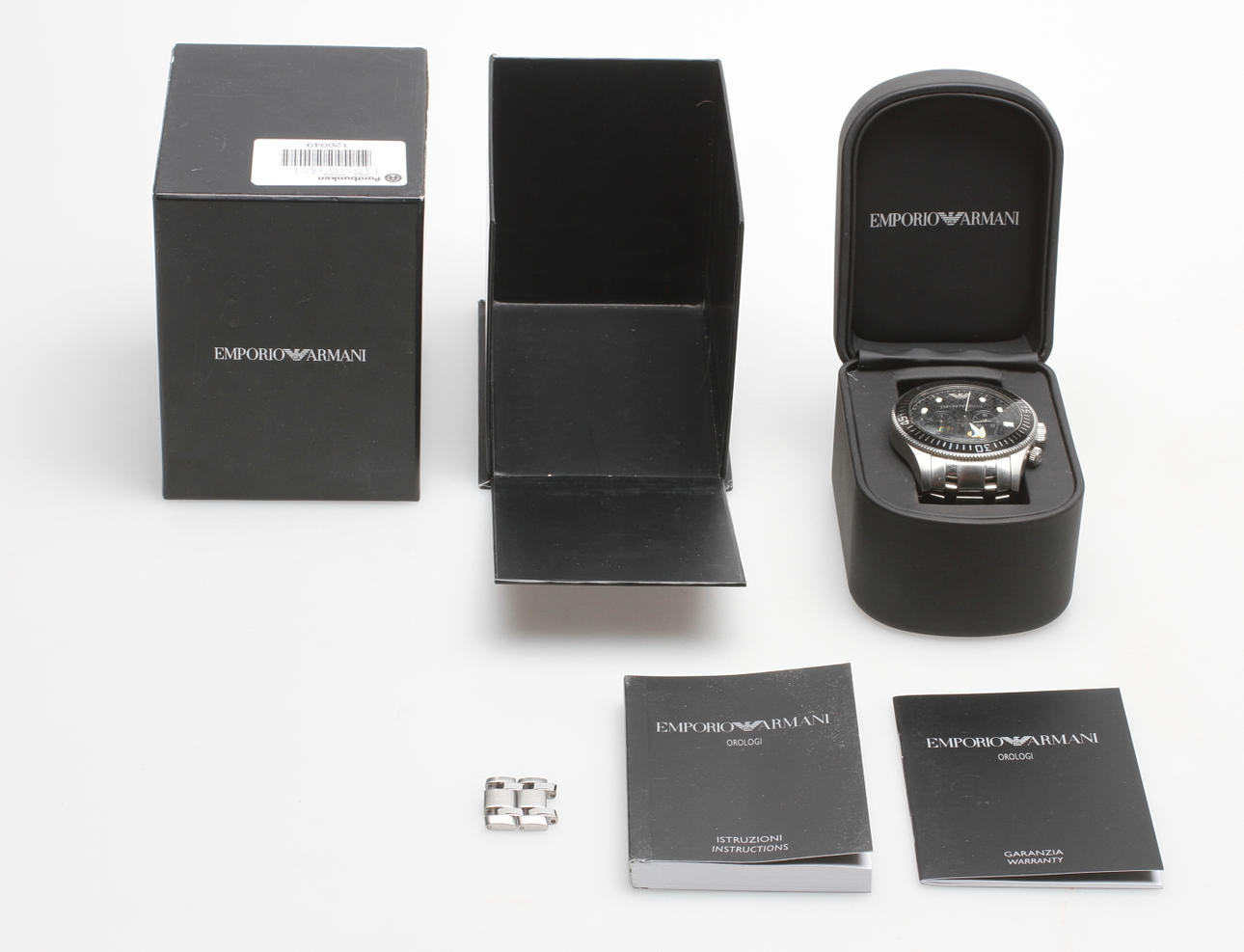 ARMBANDSUR EMPORIO ARMANI, AR0553, stål.