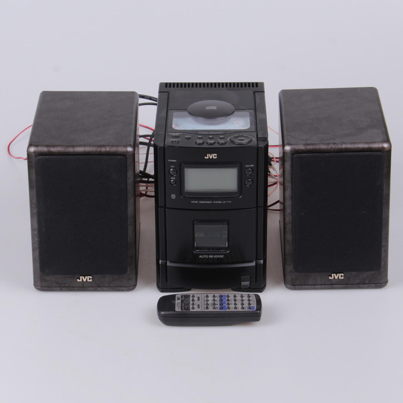STEREO FACILITY, with CD, cassette and radio, JVC.