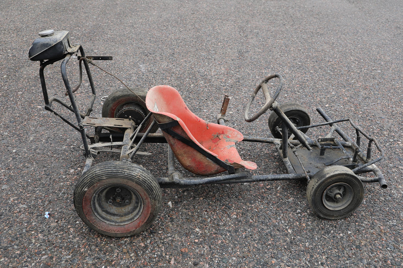 GOKART, chassi.