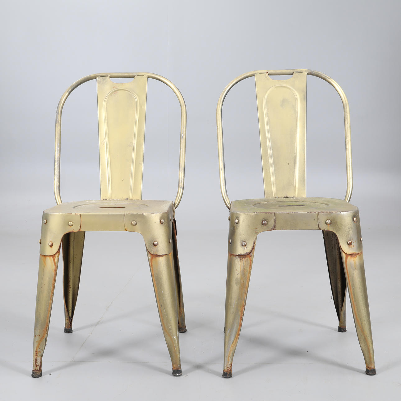 PLÅTSTOLAR, Vintage.