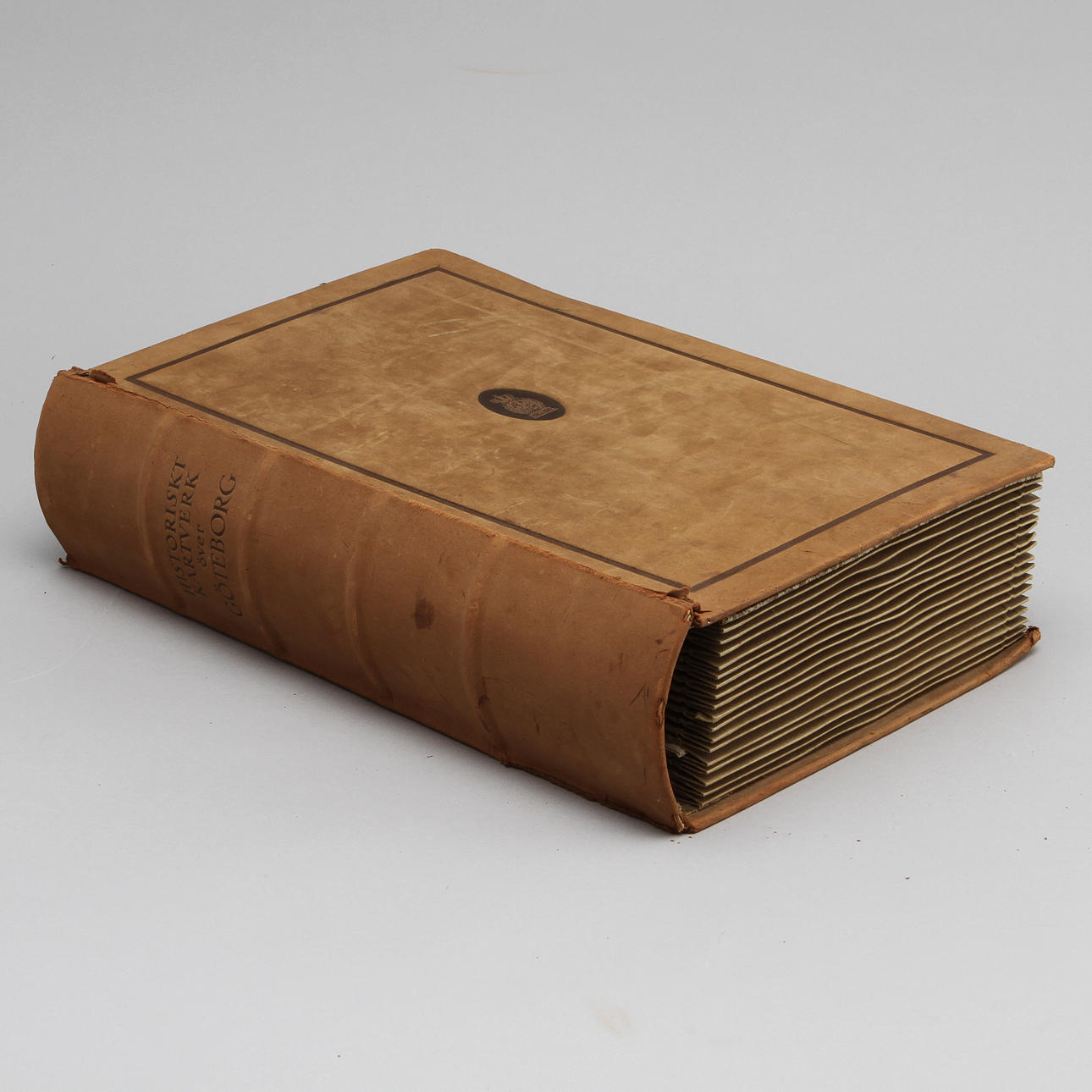 KARTVERK, "Historiskt kartverk över Göteborg" Tryckt till Göteborgs utställningen 1923.