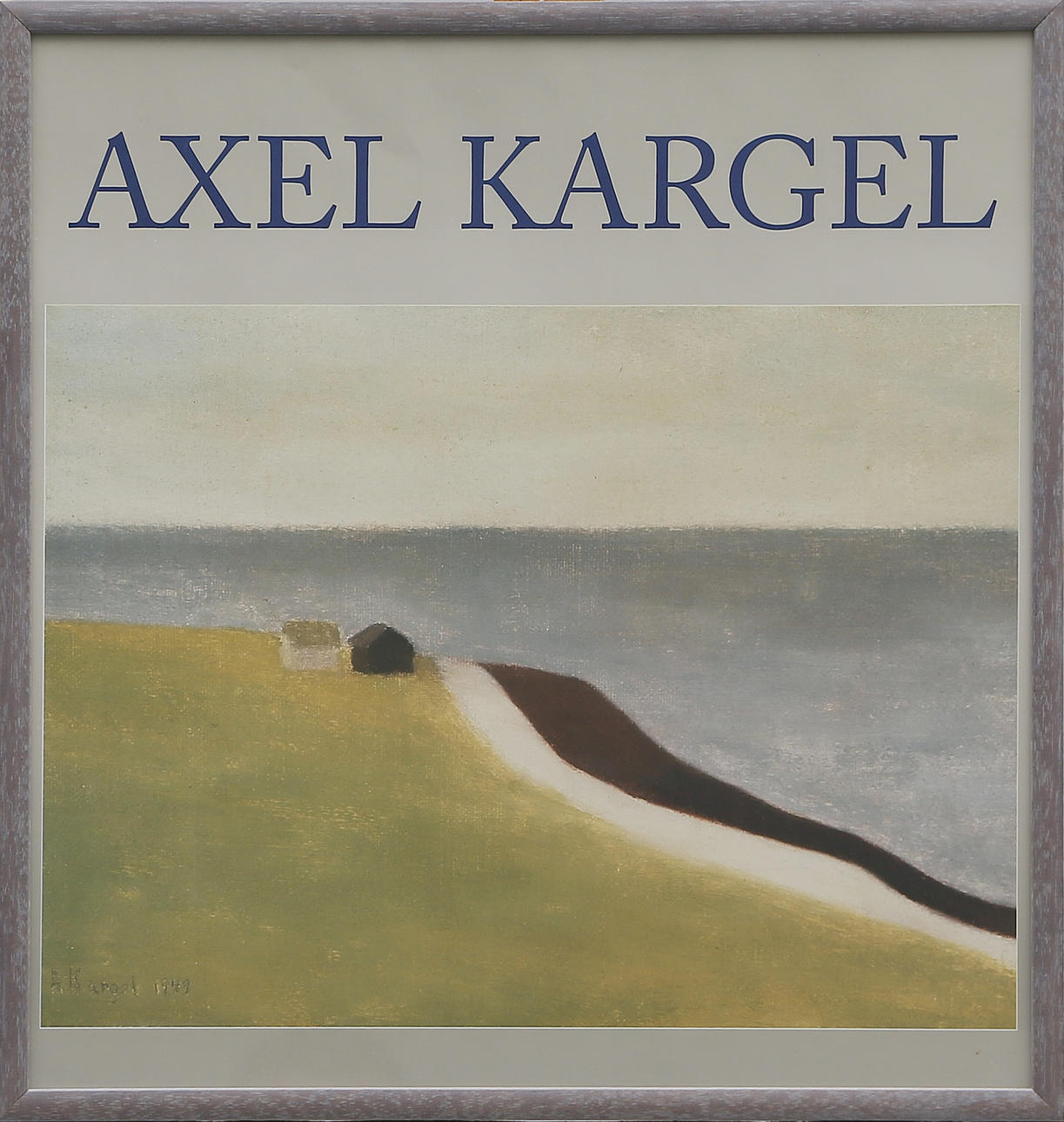 AXEL KARGEL. POSTER, late 20th century.