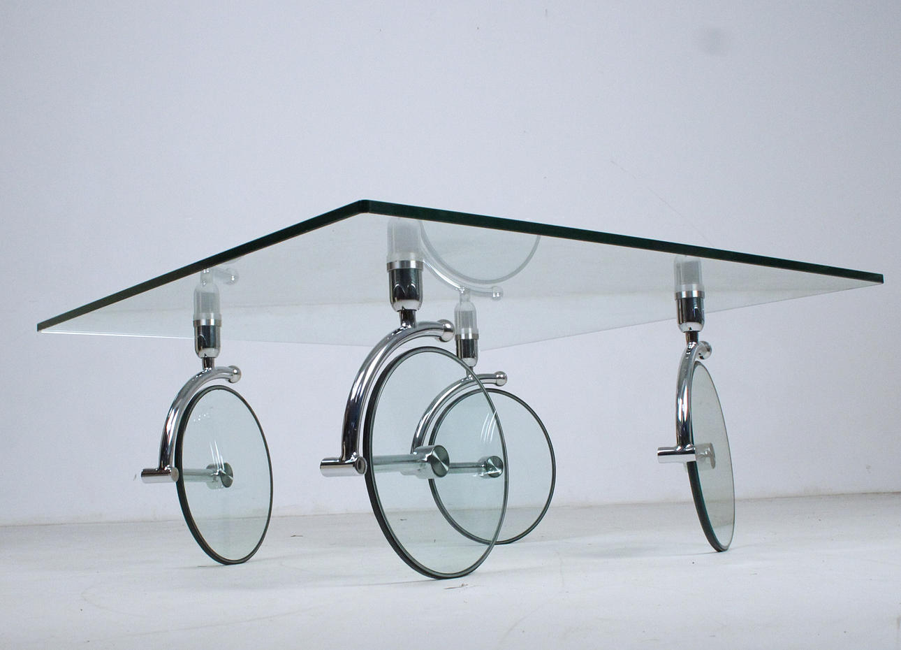 Coffee table/ glass table from the 1990s.