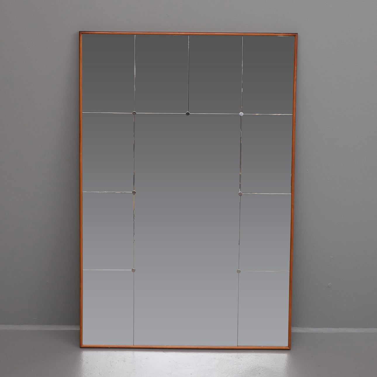 SPEGEL, teak, 1950-tal.