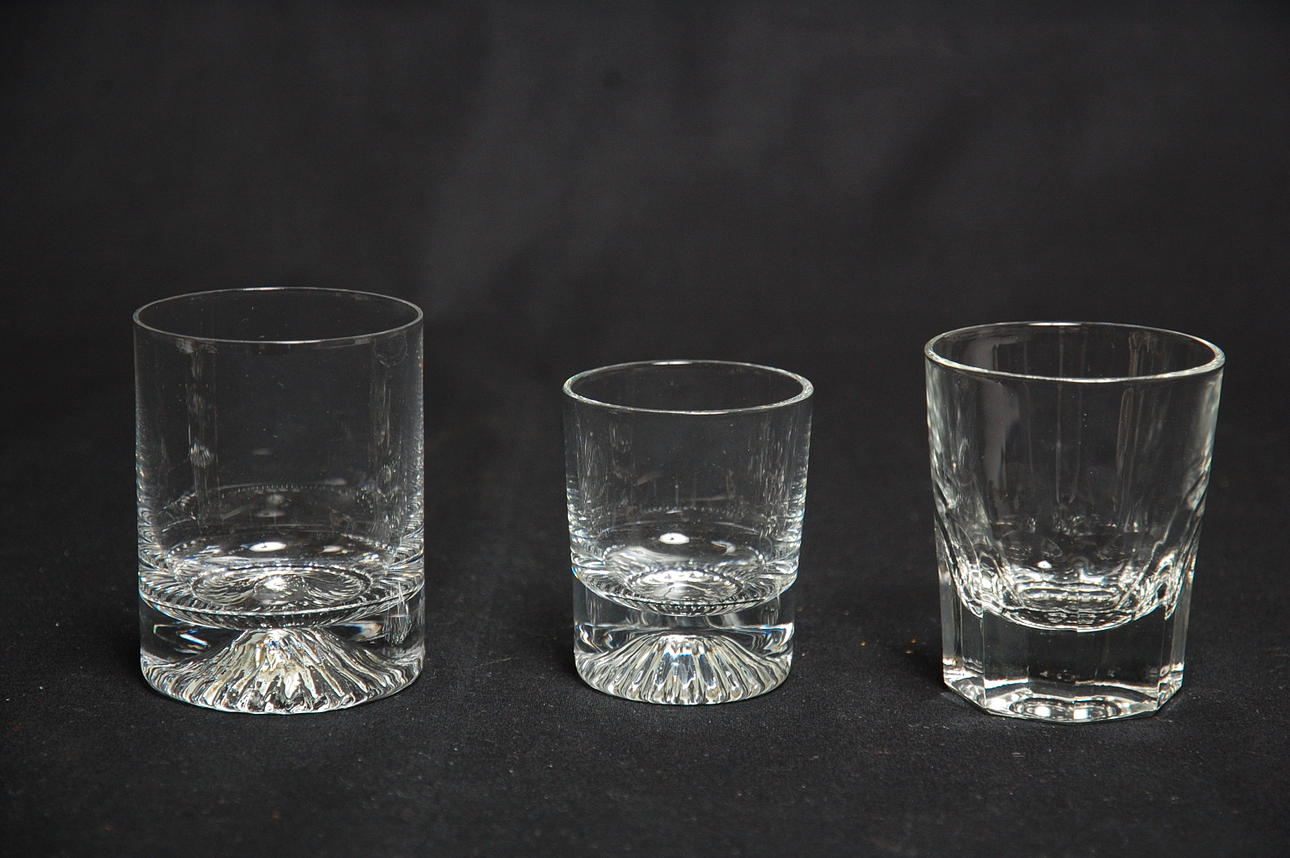 WHISKEYGLAS, 23 st, Kosta, Orrefors.