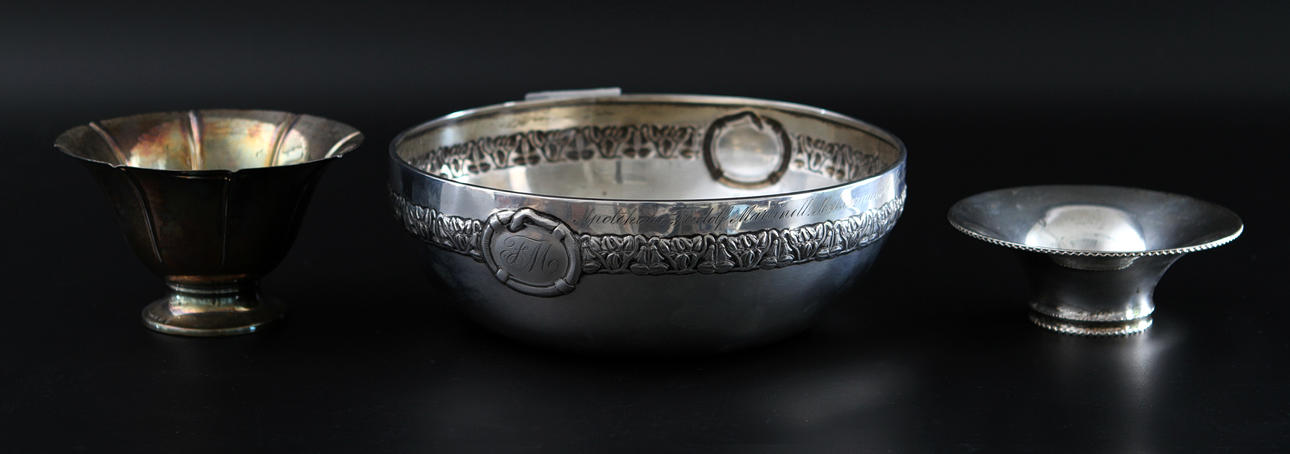 PARTI SILVER, 3 delar, 1900-tal.