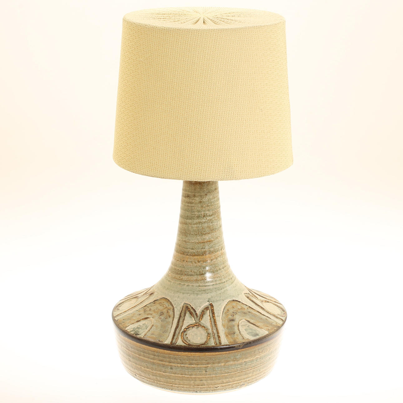 BORDSLAMPA, stengods, Söholm Danmark.