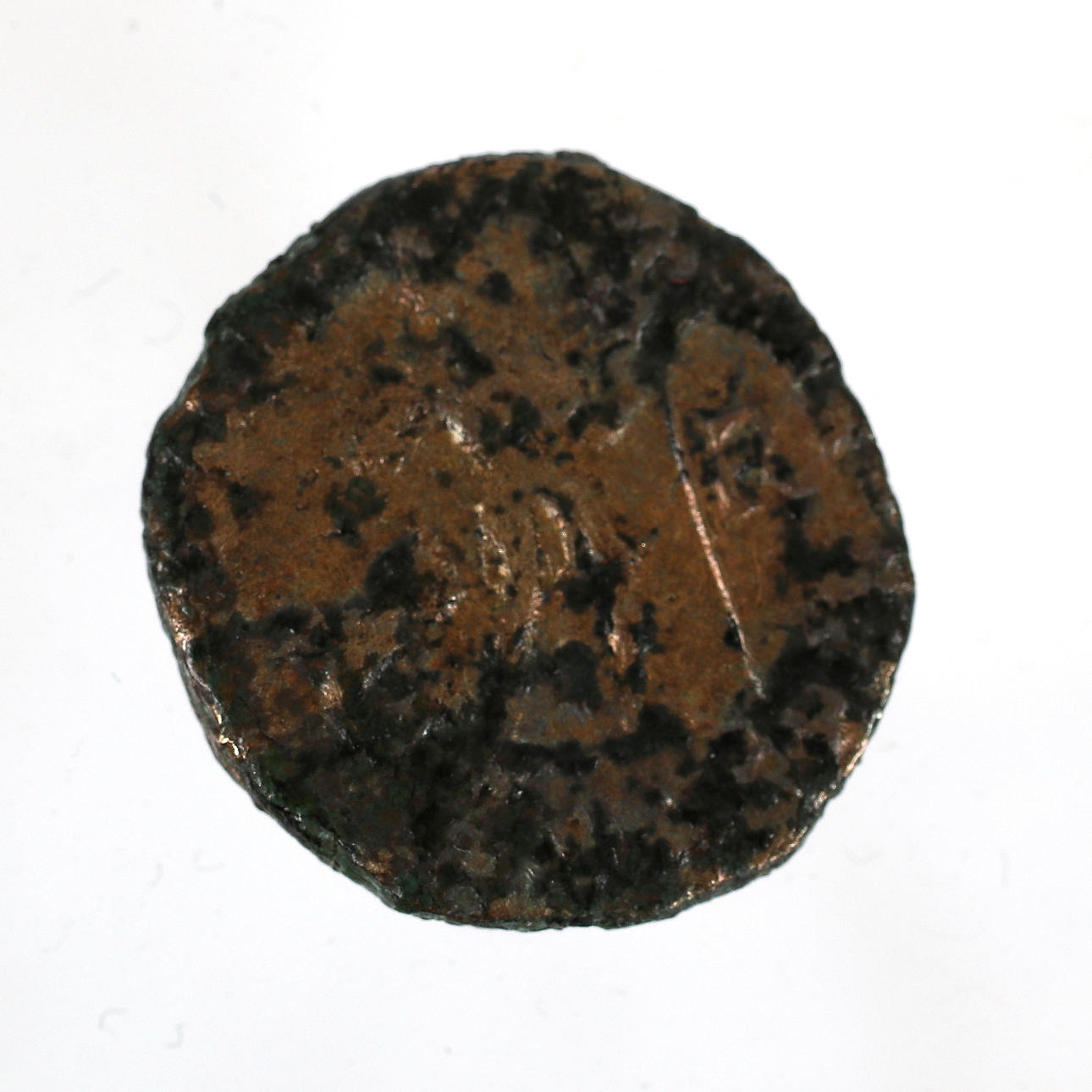 MONEDA, bronce, romana, Graciano (367-383).