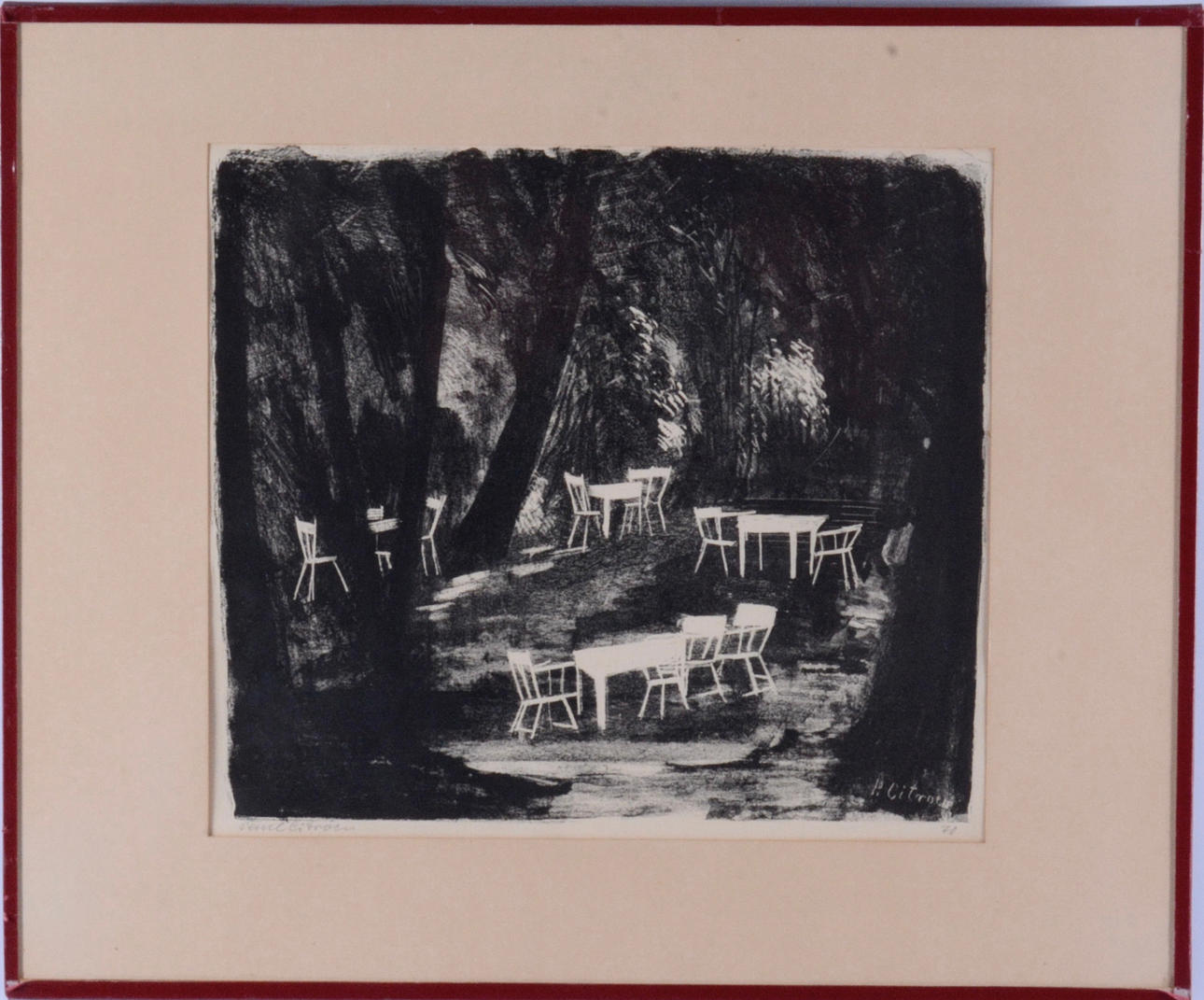 PAUL CITROEN. Lithograph.