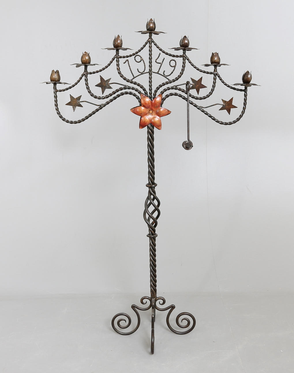 SMIDESLJUSSTAKE, 7-armad, 1949.