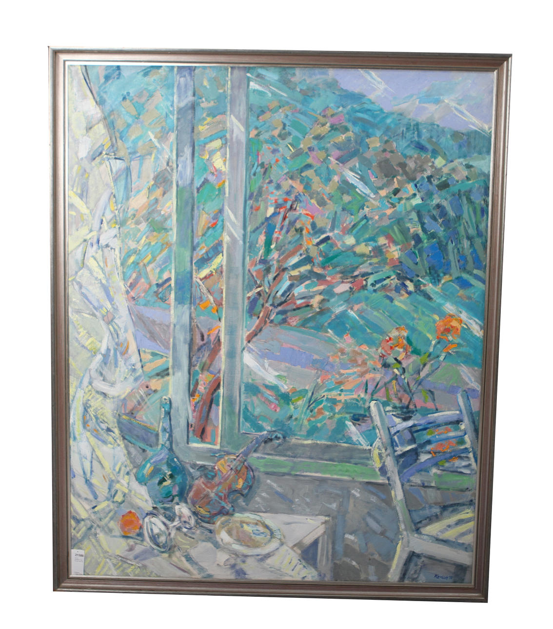 PIOTR WARISCH. olja på duk, sign.